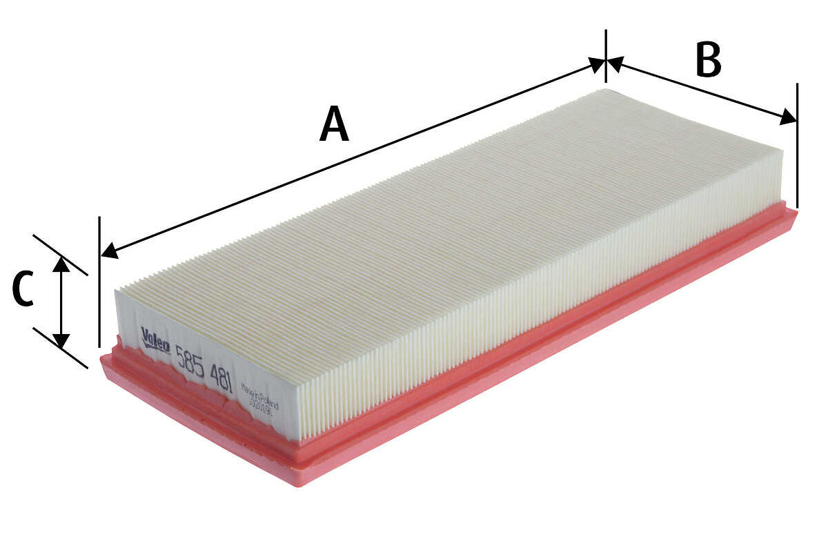 Filtro aria - 585481 VALEO